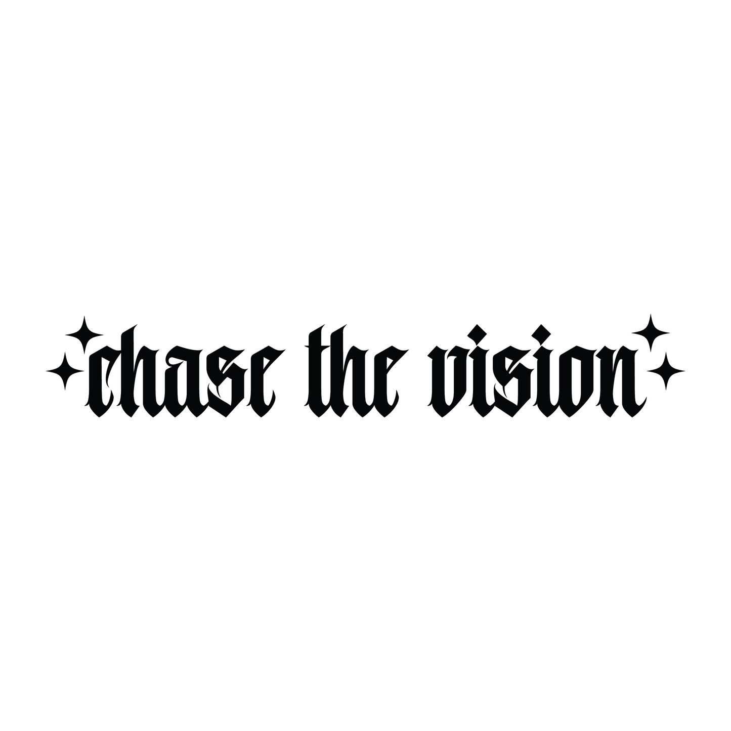 CHASE THE VISION V1 STICKER