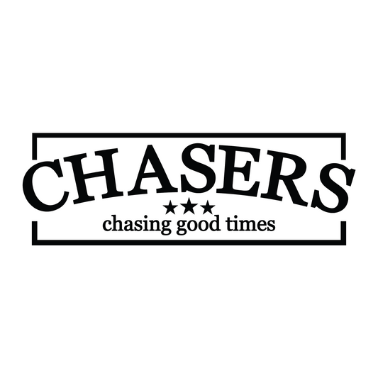 CHASING GOOD TIMES REAR BANNER