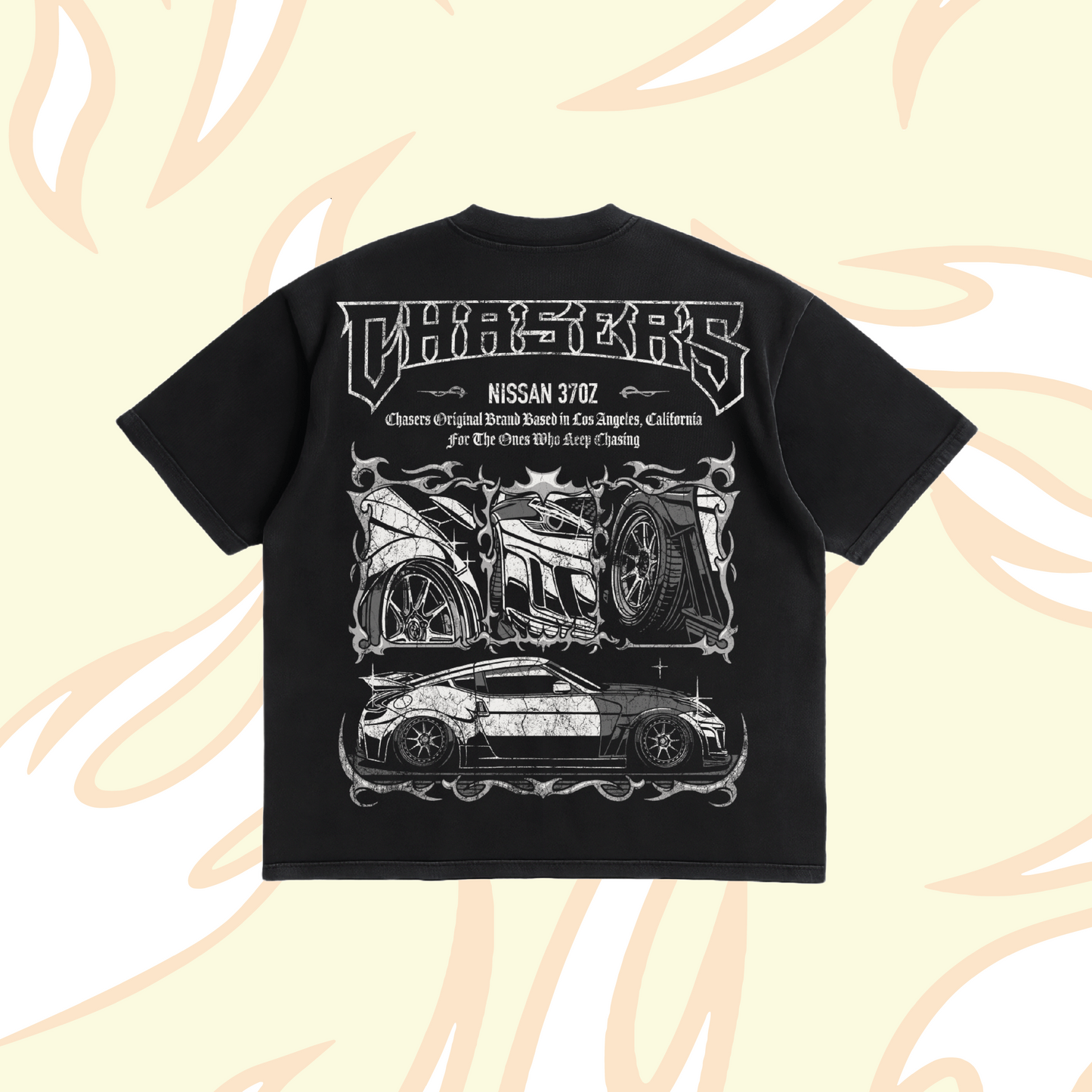 NISSAN 370Z CHASERS SHIRT [BLACK]