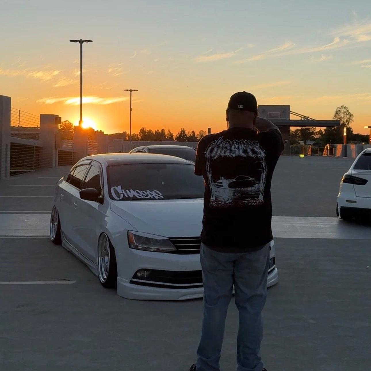 VOLKSWAGEN JETTA CHASERS HOODIE [BLACK]