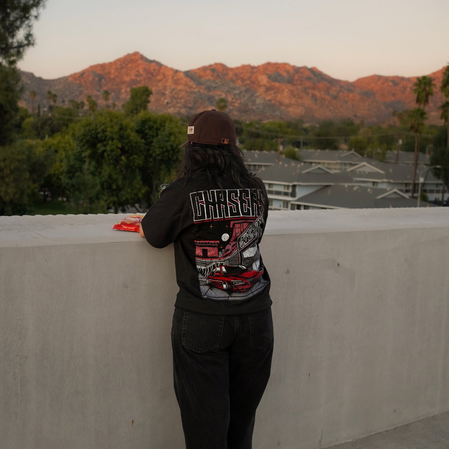 LEXUS IS300 CHASERS SHIRT [BLACK]