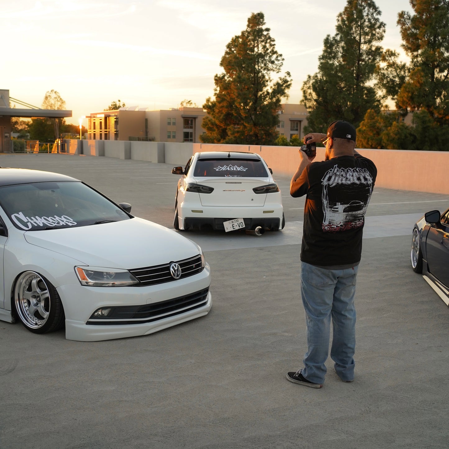 VOLKSWAGEN JETTA CHASERS SHIRT [BLACK]