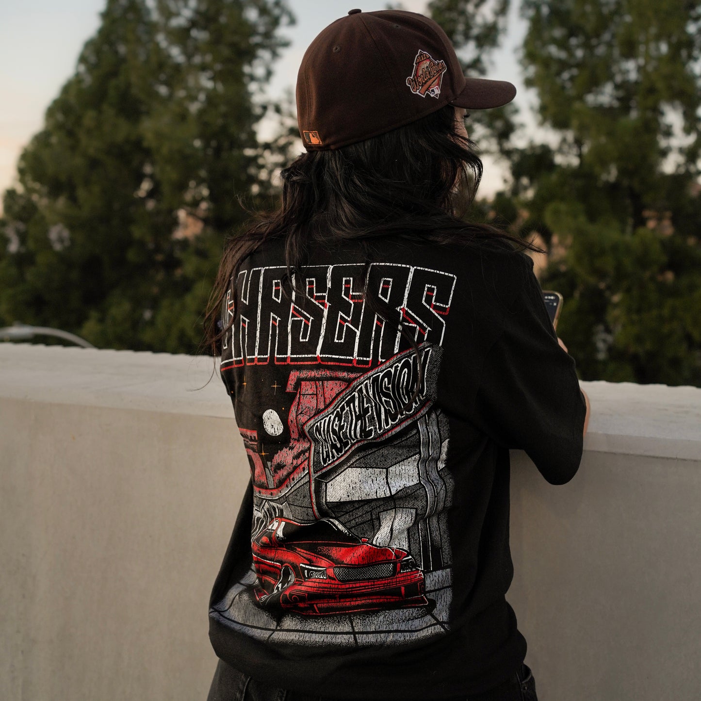 LEXUS IS300 CHASERS SHIRT [BLACK]