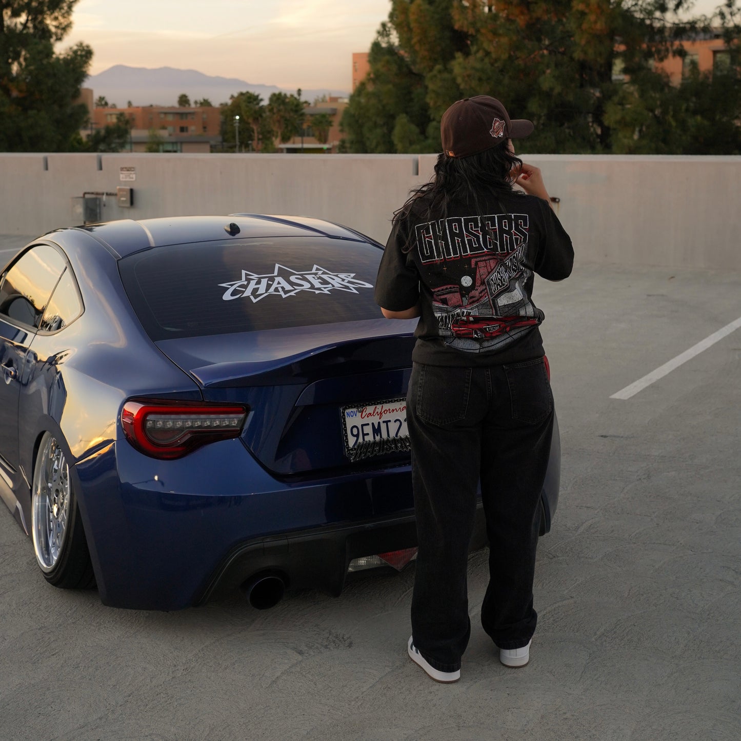 LEXUS IS300 CHASERS SHIRT [BLACK]